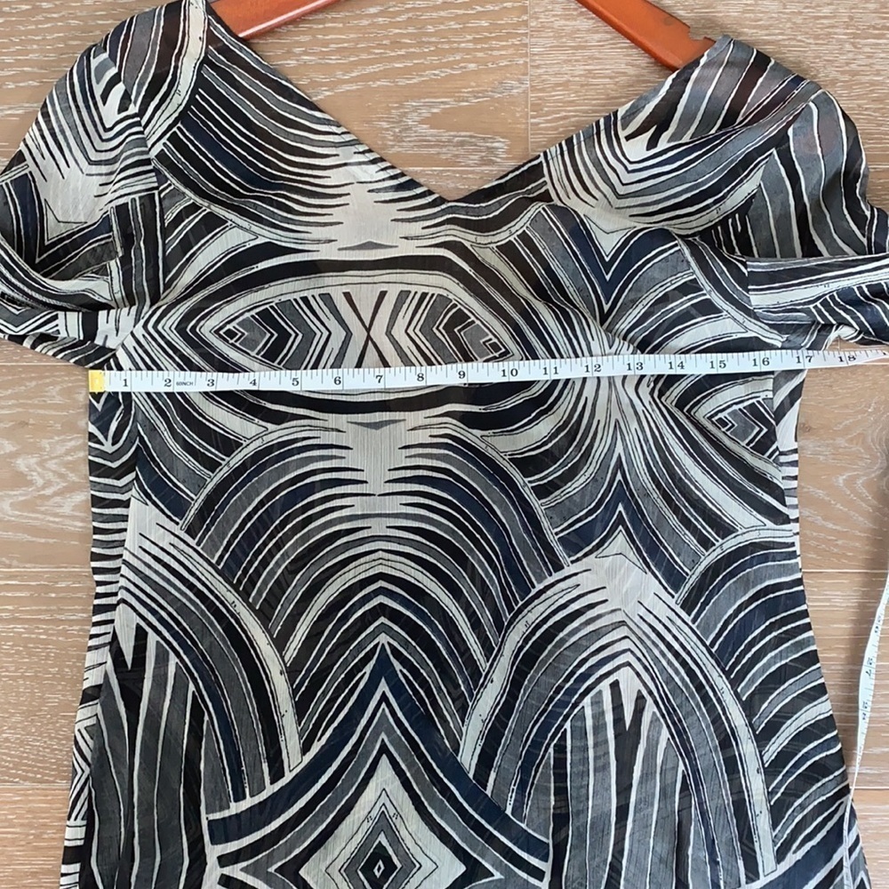 Express Patterned Tunic Top | M - image 6